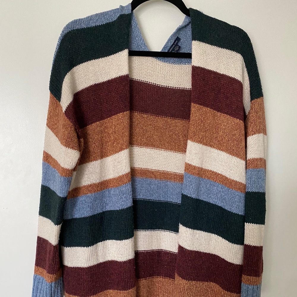 Striped American Eagle sweater